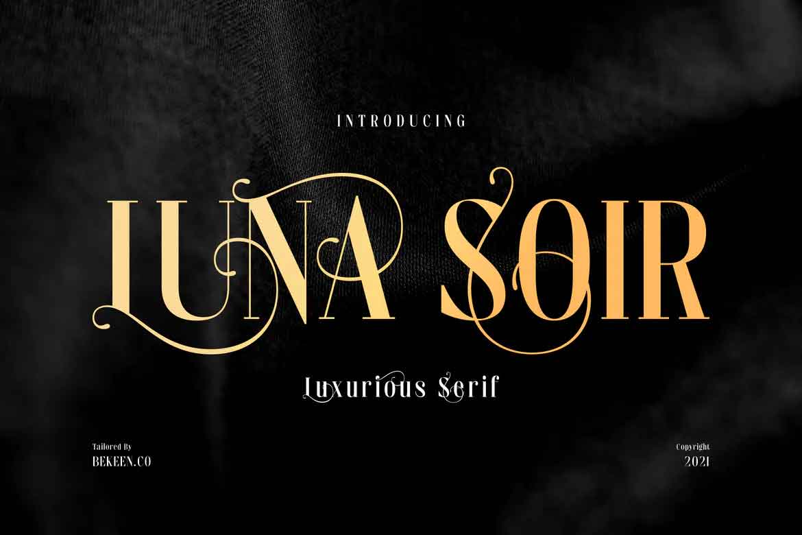 Luna Soir Font