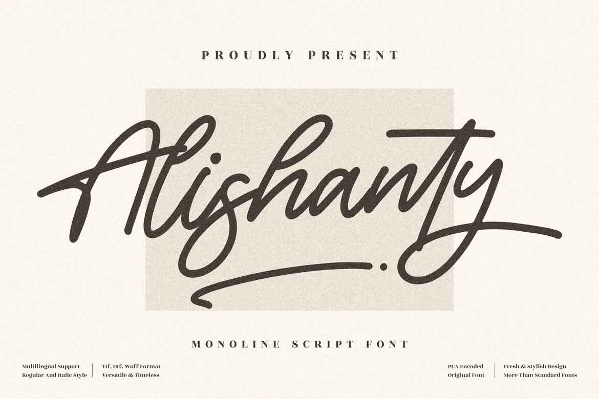 Alishanty Font