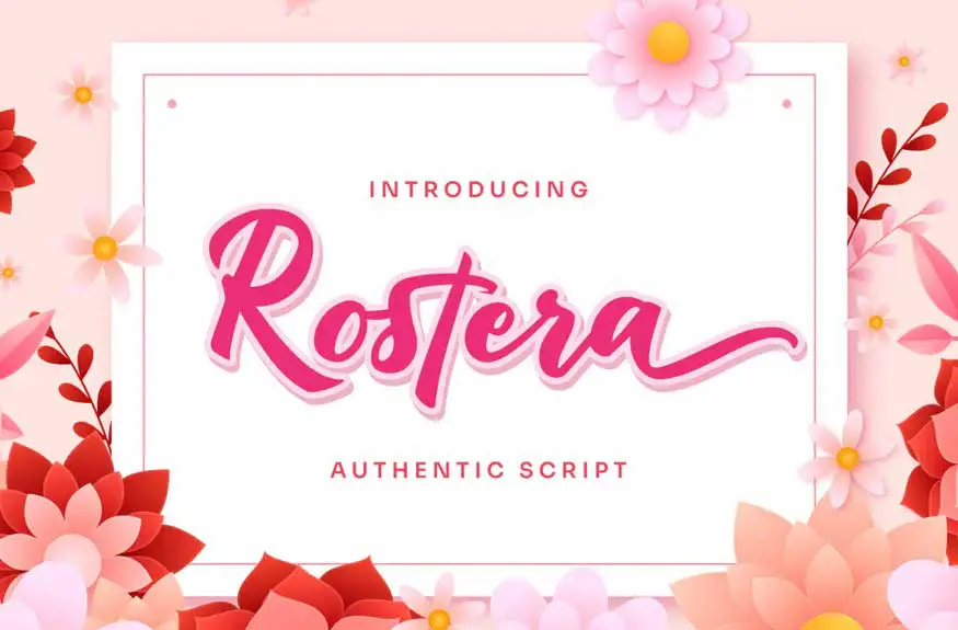 Rostera Font