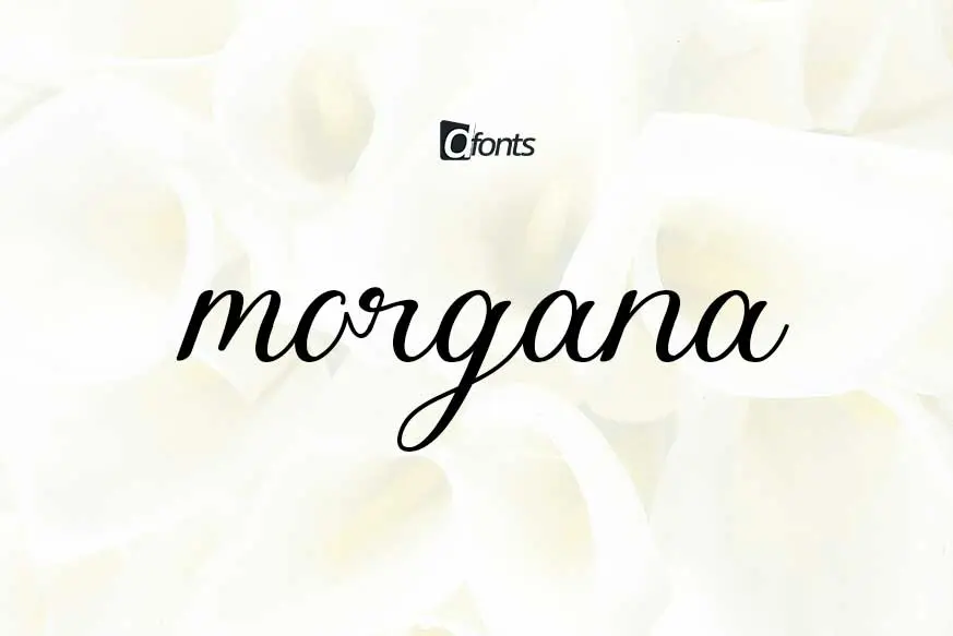 Morgana - Signature Script Font