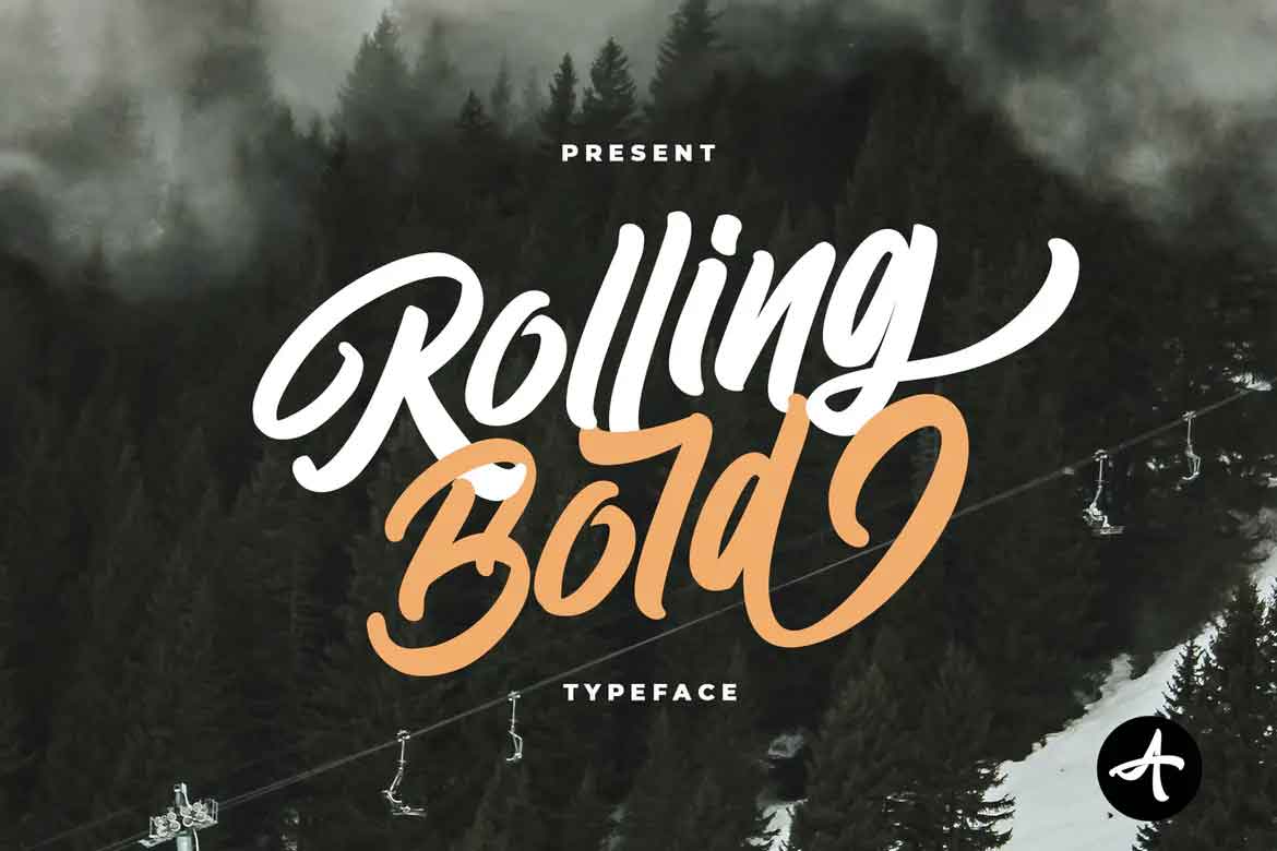 Rolling Bold Font