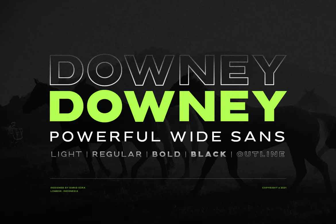 Downey Font