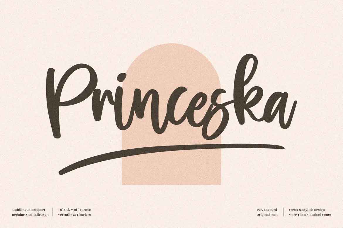 Princeska Font