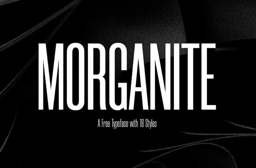Morganite Font Family Free