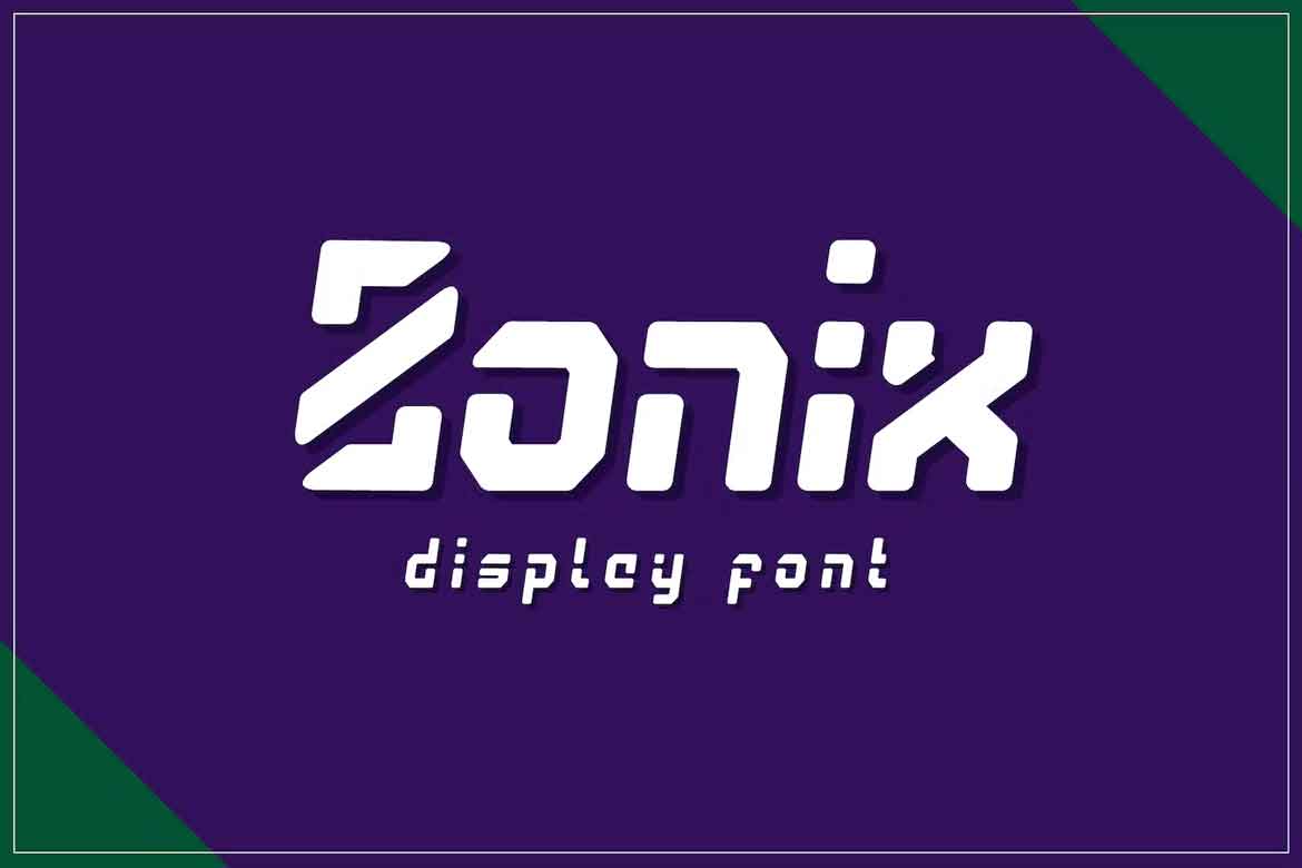 Zonix Font