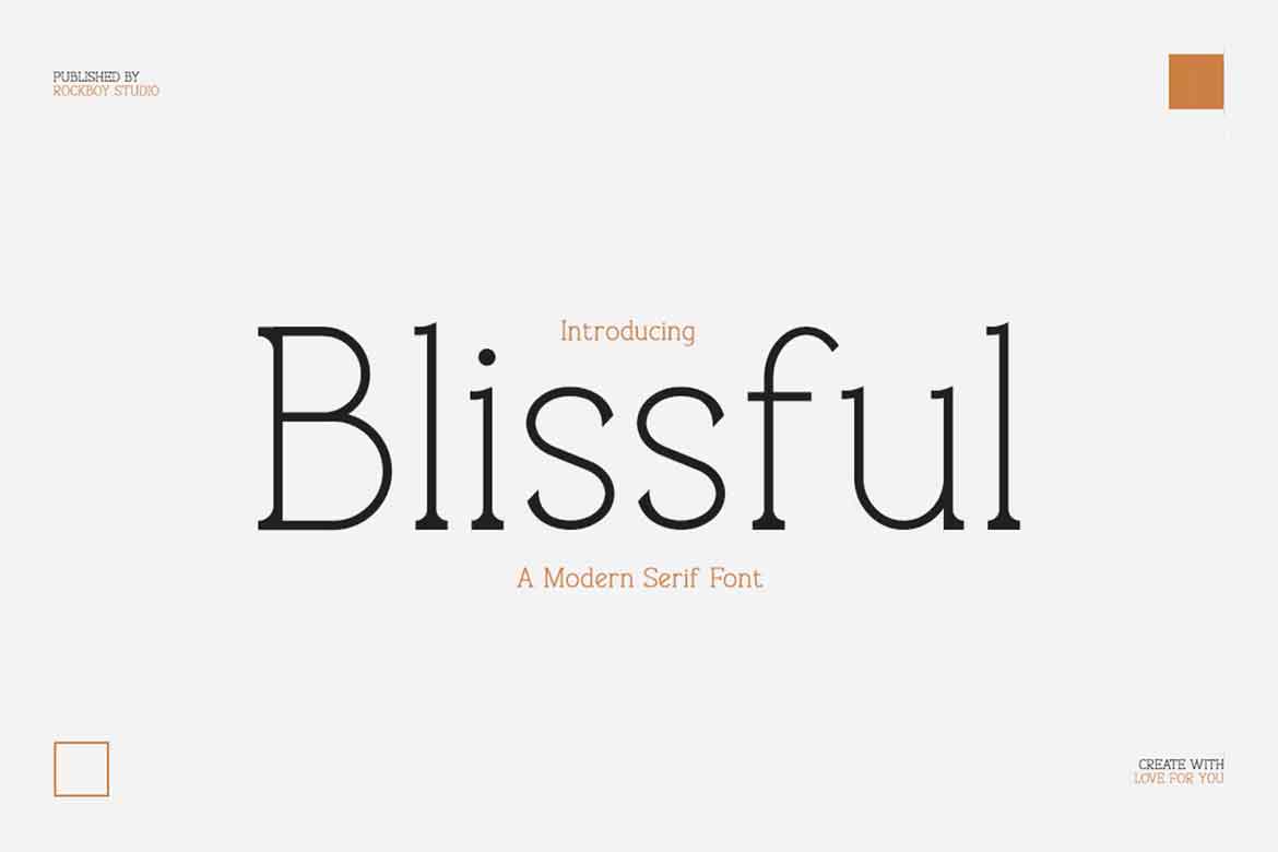 Blissful Font