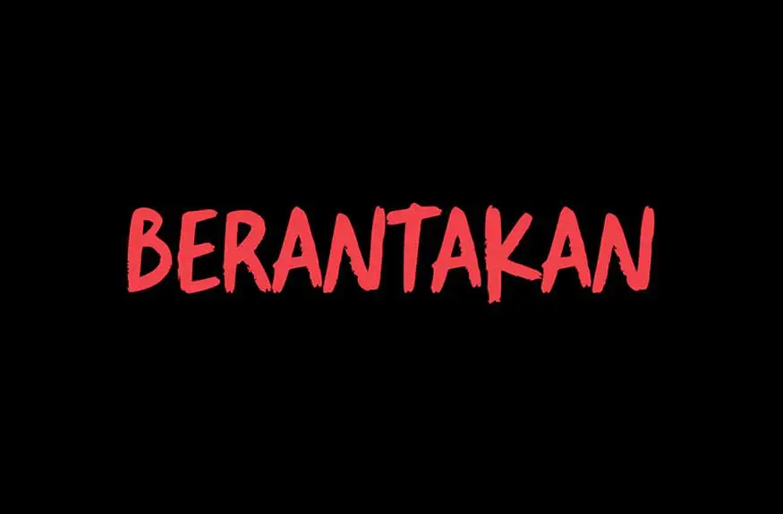 Berantakan Brush Typeface