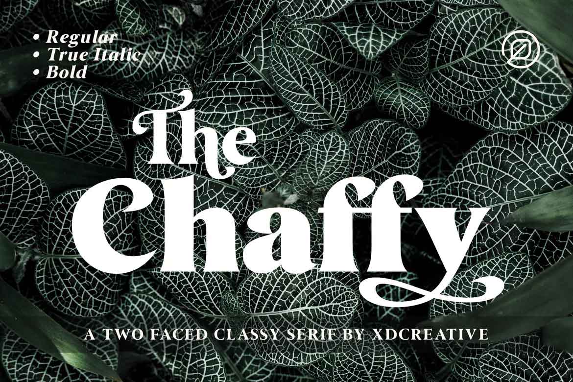 The Chaffy Font