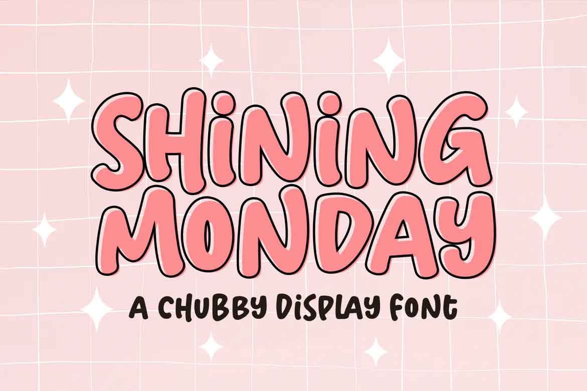 Shining Monday Font