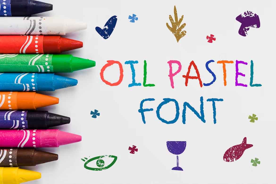 Oil Pastel Font