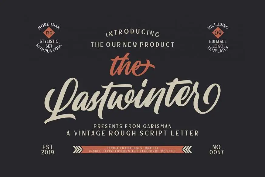 Lastwinter Script Font