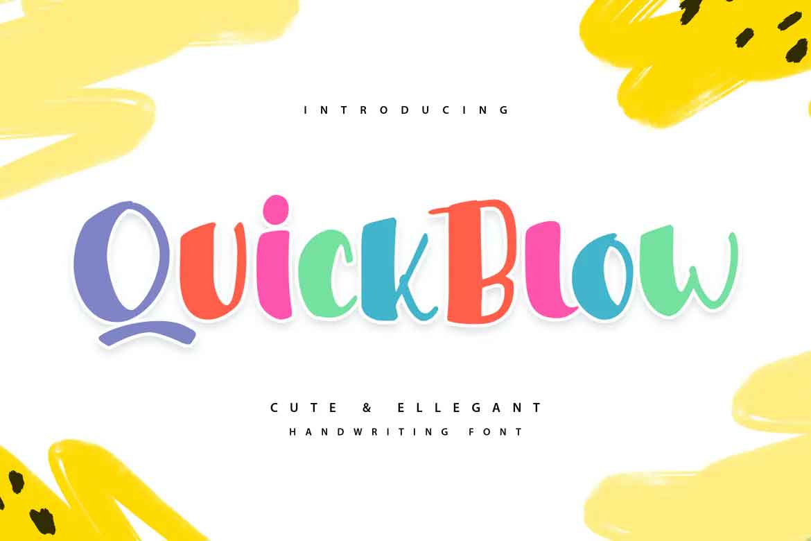 Quickblow Font