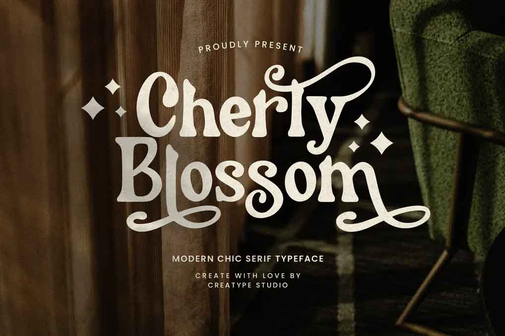 Cherly Blossom Font