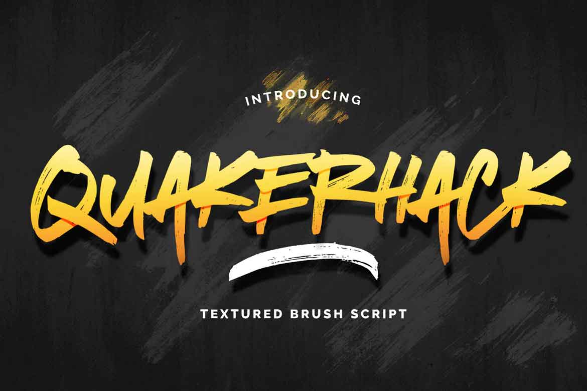 Quakuerhack Font