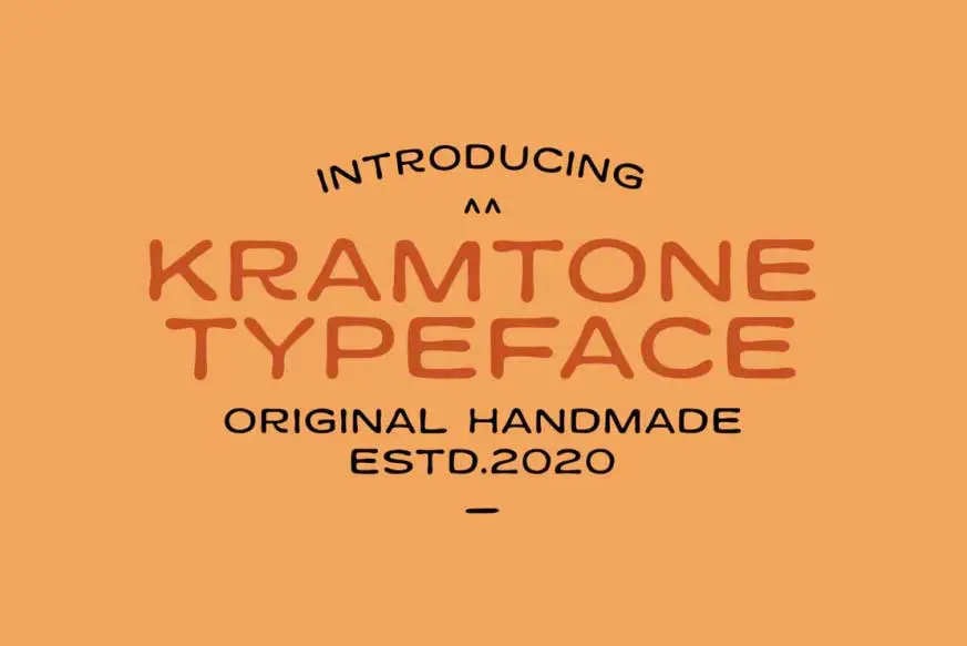 Kramtone Typeface