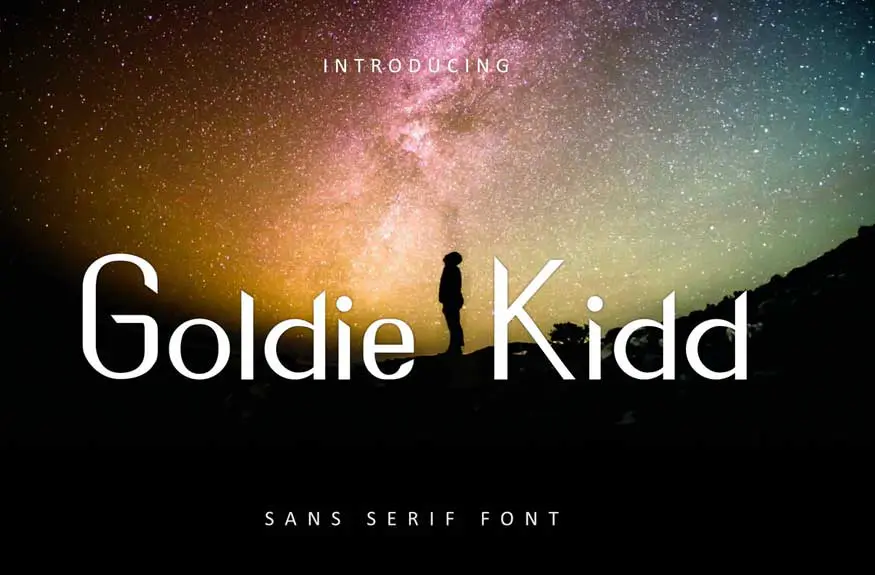 Goldie Kidd Font