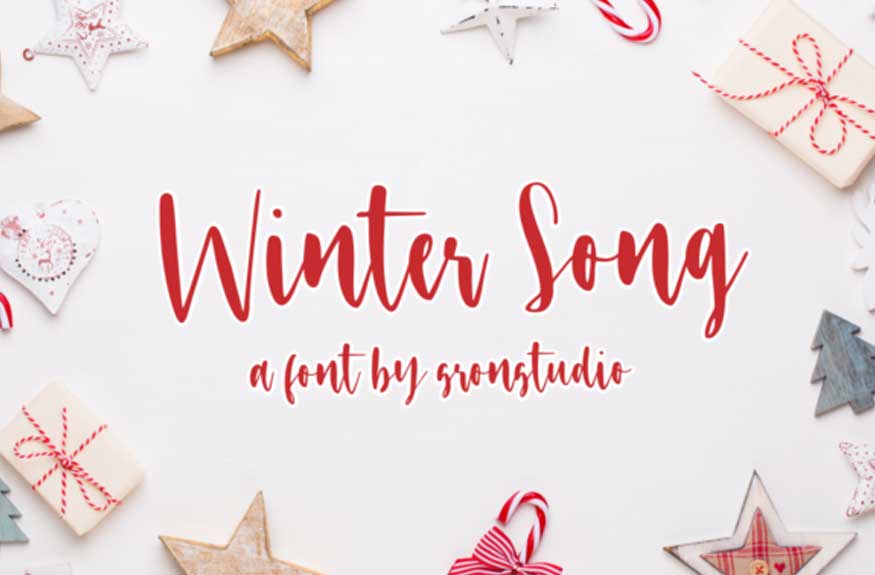 Winter Song Font