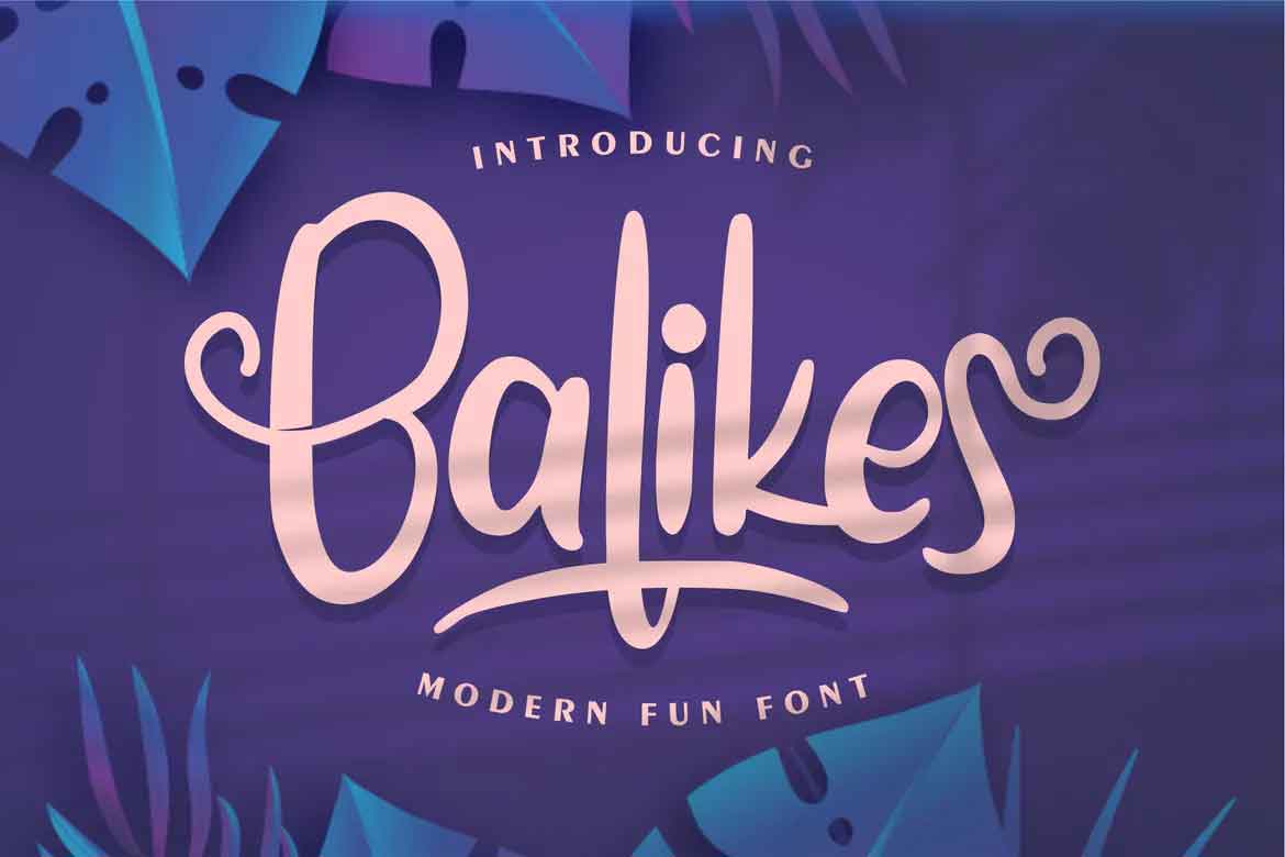 Balikes Font