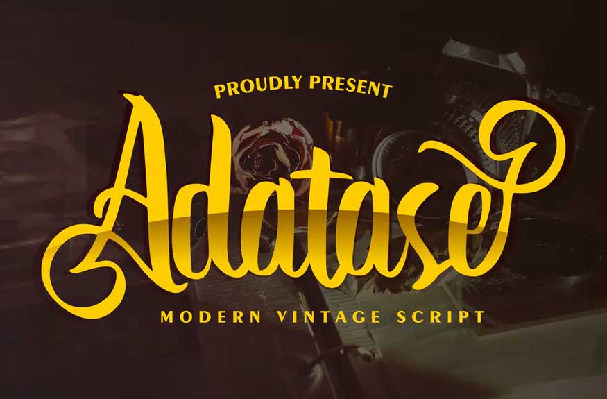 Adatase Font