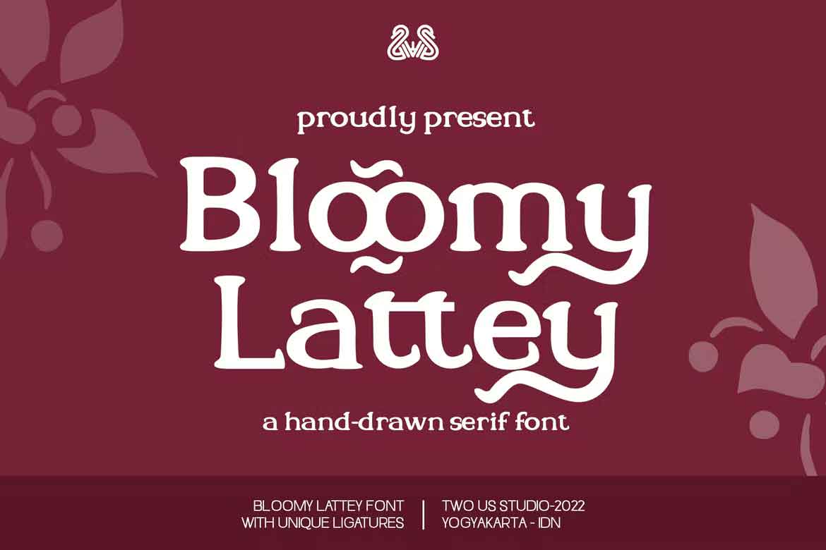Bloomy Lattey Font