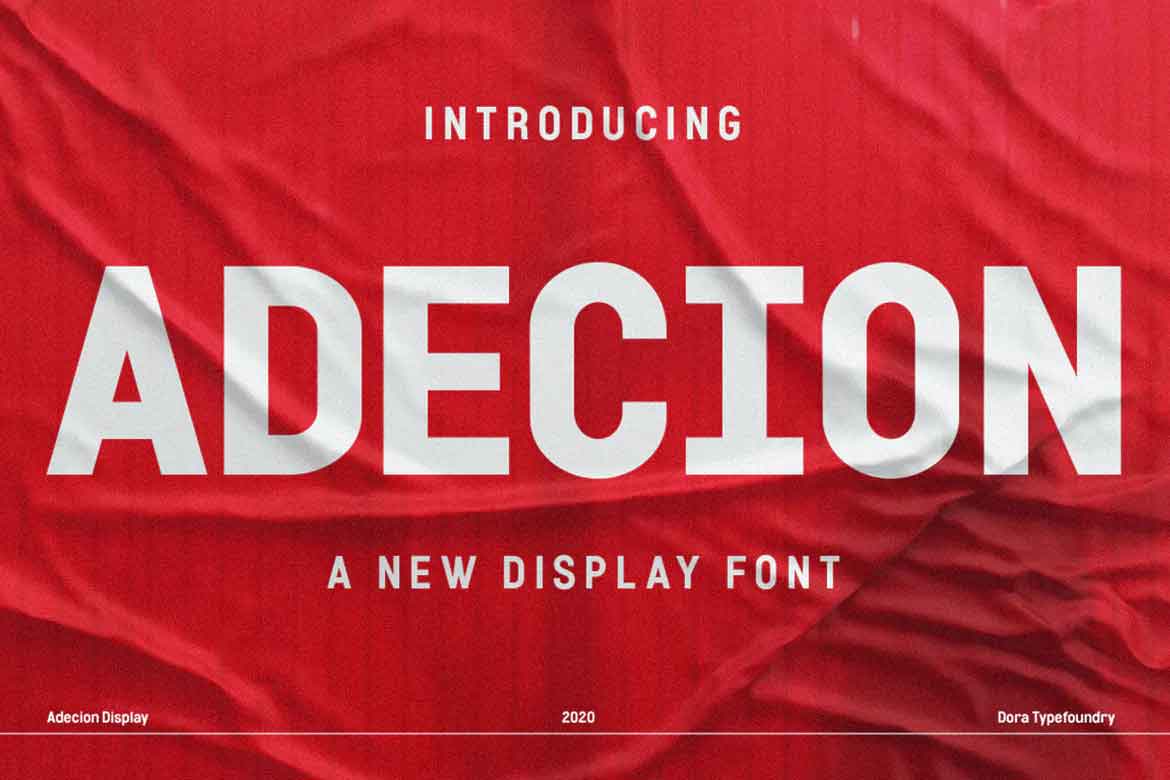 Adecion Font