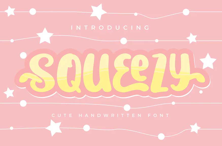 Squeezy Font