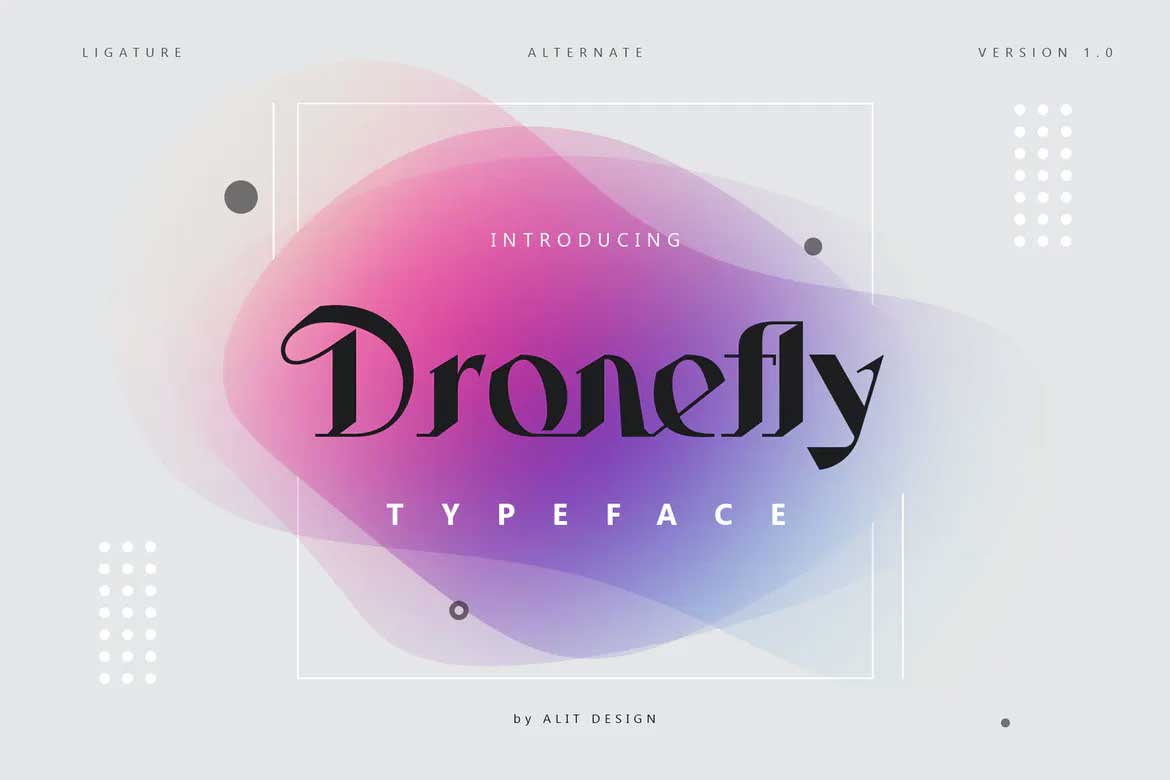 Dronefly Font