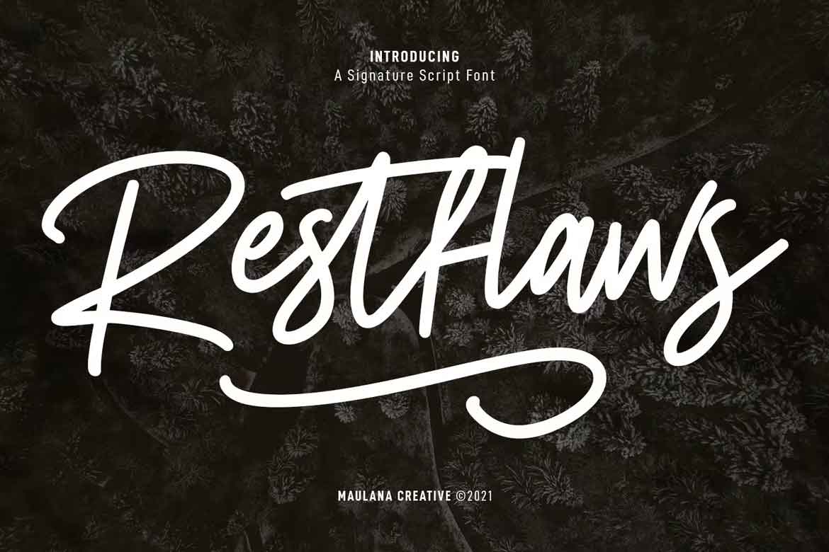 Restfaws Font