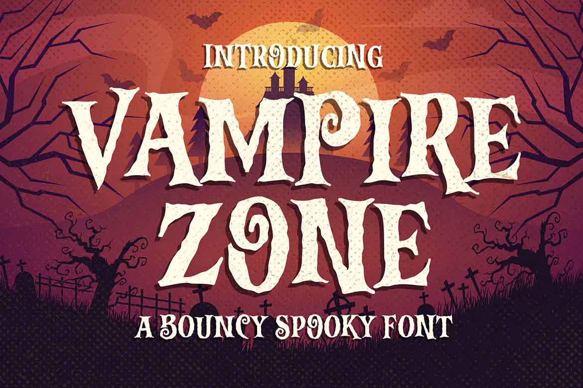 Vampire Zone Font