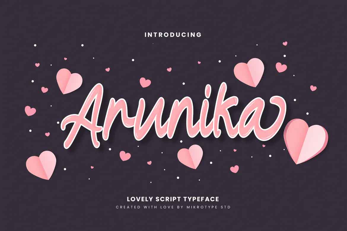 Arunika Font