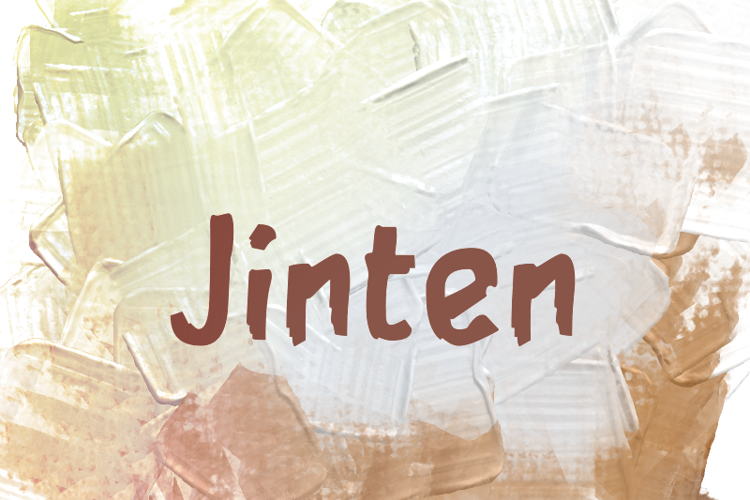 j Jinten Font