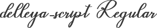 delleya-script Regular