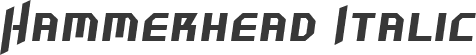Hammerhead Italic