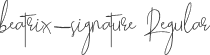 beatrix-signature Regular