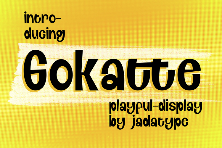 Gokatte Font