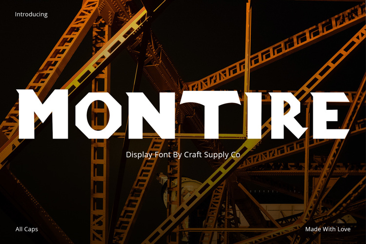 Montire Font