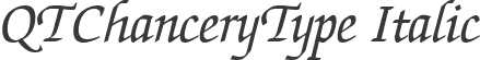 QTChanceryType Italic