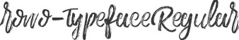 rowo-typeface Regular
