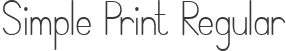 Simple Print Regular
