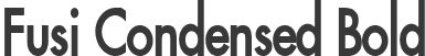 Fusi Condensed Bold