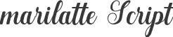 marilatte Script