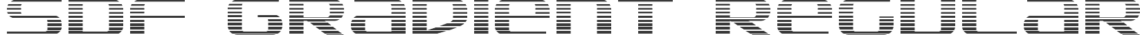 SDF Gradient Regular