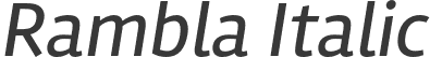 Rambla Italic