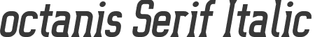 octanis Serif Italic