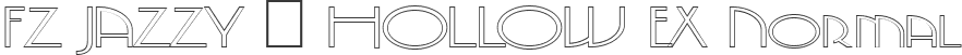FZ JAZZY 5 HOLLOW EX Normal
