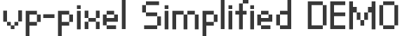vp-pixel Simplified DEMO