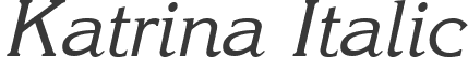 Katrina Italic