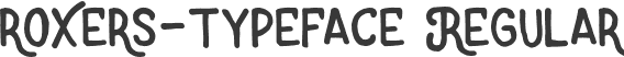 roxers-typeface Regular