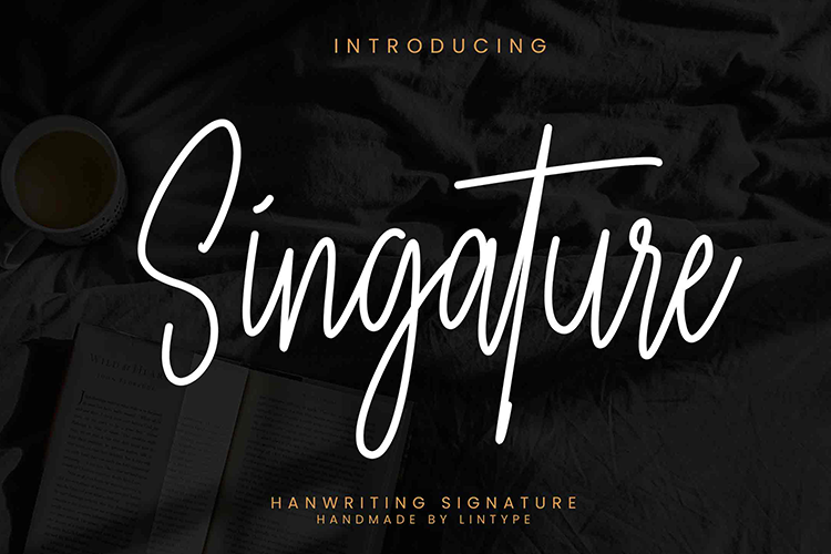 Singature Font