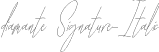 diamante Signature_Italic